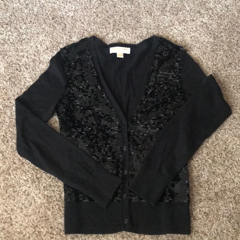 Michael Kors XS black Cardigan